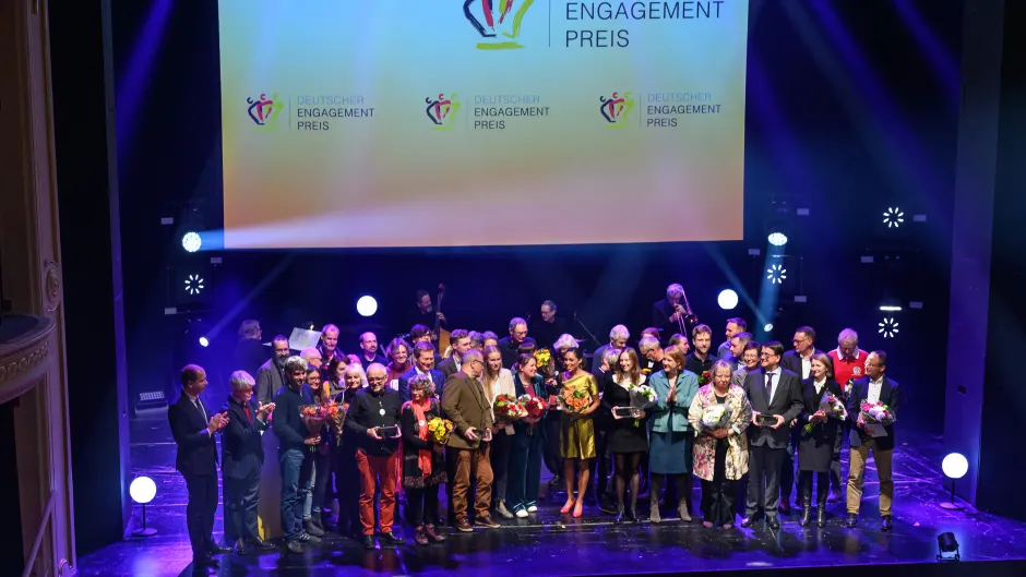 Preisverleihung Deutscher Engagementpreis